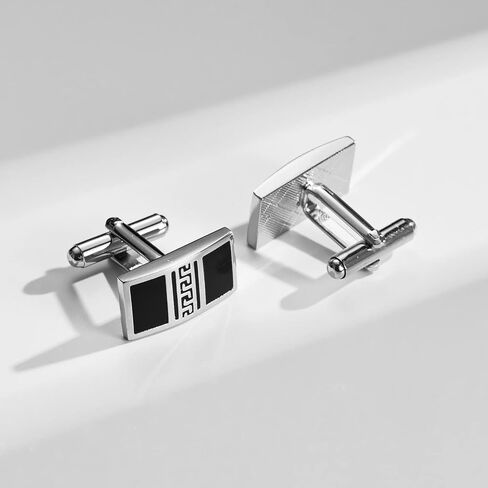 UJOY Mens Cufflinks Set 4 Pairs Formal Business Shirts Dress Buttons Cuff Link Box Packed T0204001 in Kuwait