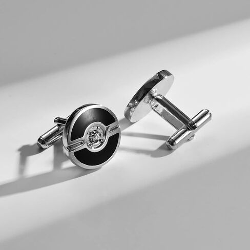 UJOY Mens Cufflinks Set 4 Pairs Formal Business Shirts Dress Buttons Cuff Link Box Packed T0204001 in Kuwait