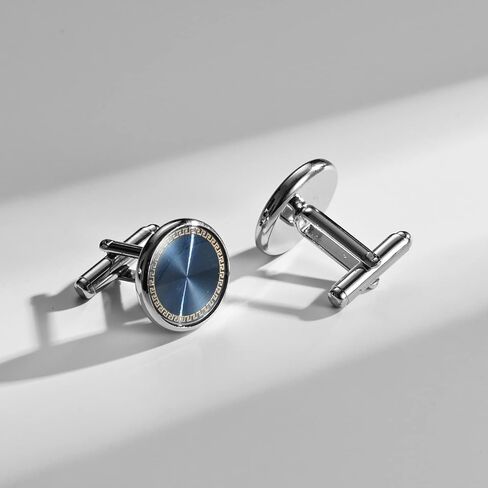 UJOY Mens Cufflinks Set 4 Pairs Formal Business Shirts Dress Buttons Cuff Link Box Packed T0204001 in Kuwait