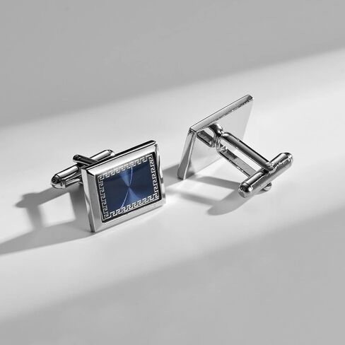 UJOY Mens Cufflinks Set 4 Pairs Formal Business Shirts Dress Buttons Cuff Link Box Packed T0204001 in Kuwait