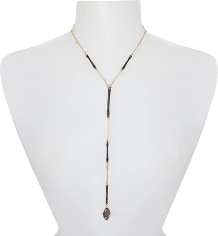 Patina Y Necklace, One Size, Metal, No Gemstone in Kuwait