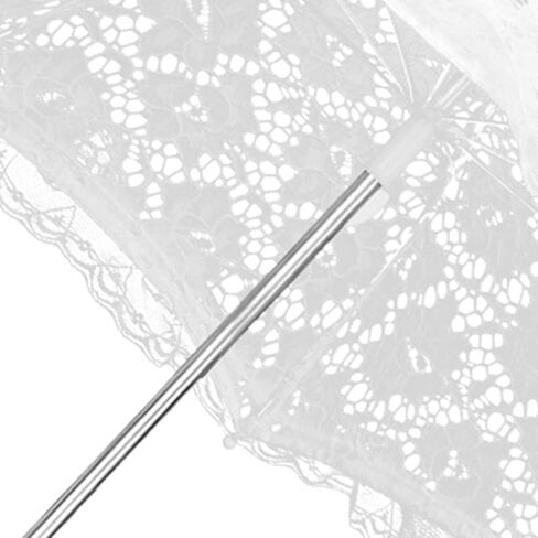 YOUTHINK Travel Umbrella, Craft Flowers Lace Embroidery Umbrella Children Stage Performance Mini Decorative Umbrella Decoration Accessory for Wedding Decoration Party in Kuwait
