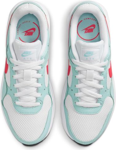 Nike womens Wmns Nike Air Max Sc Running Shoes, WHITE/LT FUSION RED-JADE ICE-BLACK, 7 UK (9.5 US) in Saudi Arabia