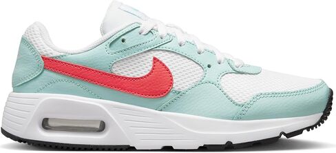 Nike womens Wmns Nike Air Max Sc Running Shoes, WHITE/LT FUSION RED-JADE ICE-BLACK, 7 UK (9.5 US) in Saudi Arabia