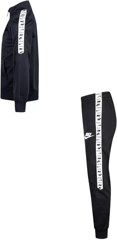Nike Little Boys Allover Futura Camo Print Full Zip Jacket and Pant 2 Piece Tricot Set in Saudi Arabia