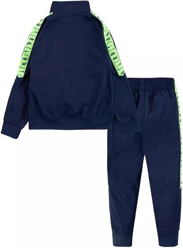 Nike Little Boys Allover Futura Camo Print Full Zip Jacket and Pant 2 Piece Tricot Set in Saudi Arabia