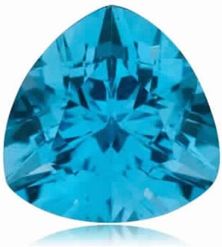 Swiss Blue Topaz Trillion Shape AAA/AA Quality Loose Gemstone from 4MM-15MM in Kuwait