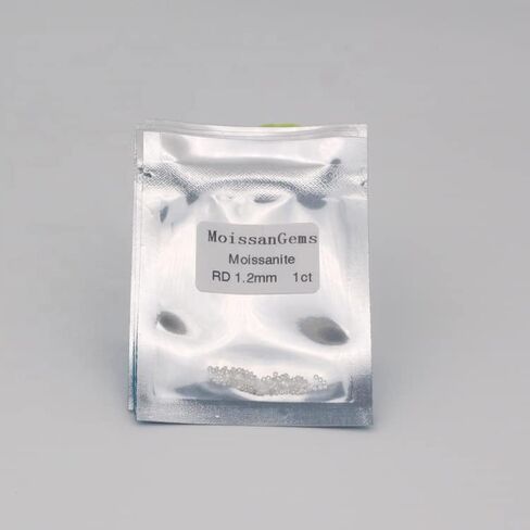 Loose Moissanite 1ct Sealed Packet Best Quality DEF Color and VVS Clarity Moissanite Diamond (1.00 MM) in Kuwait