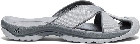 KEEN Women's Bali Slip On Closed Toe Flip-Flops, Alloy/Steel Grey, 10 in Saudi Arabia