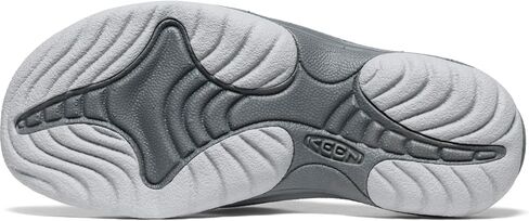 KEEN Women's Bali Slip On Closed Toe Flip-Flops, Alloy/Steel Grey, 10 in Saudi Arabia
