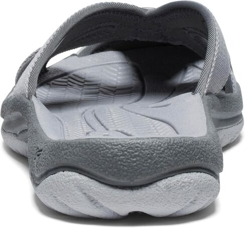 KEEN Women's Bali Slip On Closed Toe Flip-Flops, Alloy/Steel Grey, 10 in Saudi Arabia