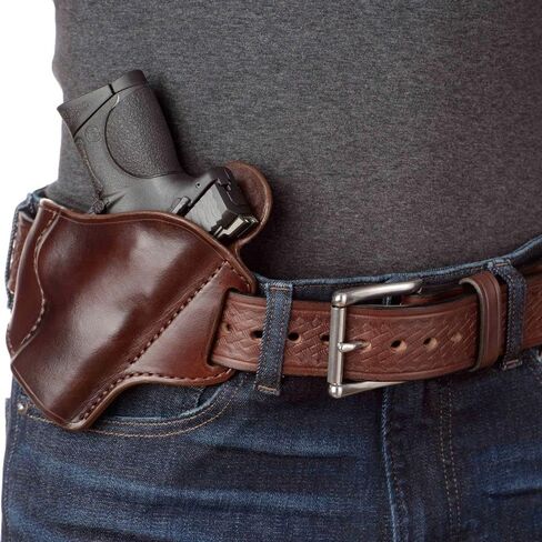 حزام جلد رجالي من Bullhide Belts للمناسبات الكاجوال والفستان بعرض 1.75 سم in Kuwait