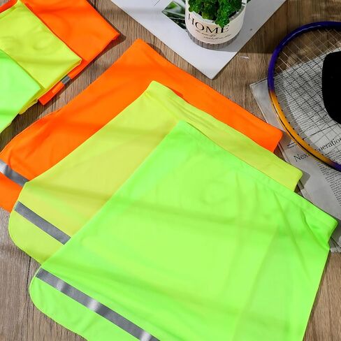 Funtery 6 Pcs UV Neck Sun Protection Reflective Strap Hat Drape Neck Protection Adjustable Neck Sun Protector for Outdoor in Saudi Arabia