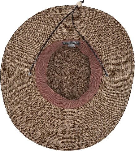 San Diego Hat Company El Campo UBL420 Extra Large Brim Chin Strap Ultrabraided Unisex Sun Hat Gardening Outdoors Straw in Saudi Arabia