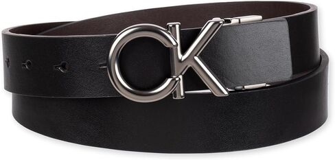 Calvin Klein Men's Ck Plaque Buckle Rev Belt in Saudi Arabia