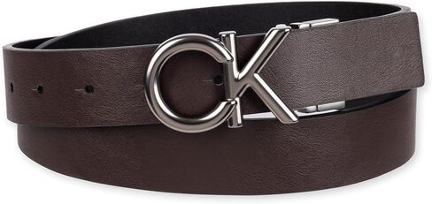 Calvin Klein Men's Ck Plaque Buckle Rev Belt in Saudi Arabia