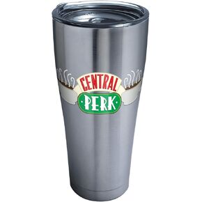 Tervis Warner Brothers - كوب فريندز سنترال بيرك المعزول من الفولاذ المقاوم للصدأ سعة 30 أونصة