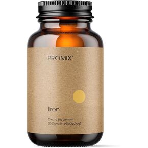 Promix Nutrition Heme Iron supplement | gut friendly | 11mg polypeptide formula - 90 count