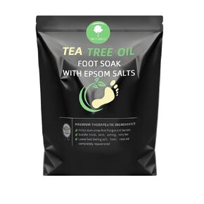 Natural Foot Soak Salt - Foot Treatment Soothes Athletes' Feet, Relieves Foot Odor and Ttchiness -9 Ounce