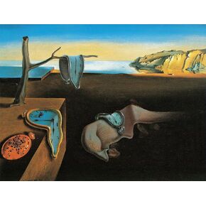Huntington Graphics Persistence of Memory by Salvador Dali - Art Print/Poster 11x14 inches
