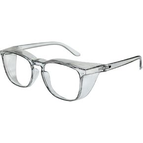 Nearsighted Safety Glasses, Clear Fashionable Eye Protection Short-Sighted Distance Glasses For Women Men Myopia Glasses