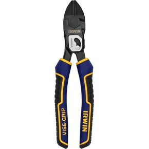 IRWIN VISE-GRIP Pliers, PowerSlot High Leverage Diagonal, 8 Inch (IWHT84001)