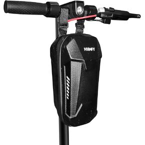 Hiboy Scooter Storage Bag, 4L Large Capacity Scooter Handlebar Bag, Front Hanging Bag for Electric Scooter/Electric Bike, For Carrying Chargers, Phone, Keys with Waterproof Hardshell EVA Material