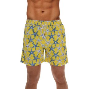 Whiskey and Oak Men’s Swimming Trunks Shorts with Pockets Quick Dry Bathing Suit