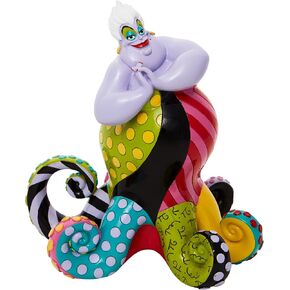 Enesco Disney by Romero Britto The Little Mermaid Ursula Figurine, 8.27 Inch, Multicolor