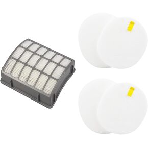 Replacement Filter for Shark NV60 NV70 NV70 26 NV71 NV80 NVC80C NV80 26 NV90 NV95 UV420 NV90 26 Navigator Professional Upright Vacuum, Parts # XFF80 XHF80