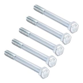 uxcell Hex Head Screw Bolts Carbon Steel 5/16"-18x3" Fastener Grade 5 UNC 5pcs