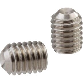 Socket Set Screw, Cup Point, 3/8-16 x 1/2", Stainless Steel, 18-8, Hex Socket Drive (Quantity: 100) Coarse Thread, 3/8 inch Grub/Blind/Allen/Headless Screw, Length: 1/2 inch