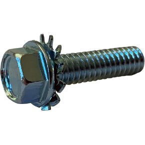Small Parts 1410EW 1/4"-20 x 5/8" Unslotted Hex Washer External Sems Machine Screw Fully Threaded Zinc and (Pack of 100) in Saudi Arabia