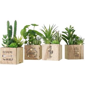 نباتات SAROSORA الاصطناعية بطول 55.88 سم للحديقة الداخلية والخضراء وديكور سطح الطاولة والعشب الاصطناعي | نباتات فوك (1، 22 بوصة) in Kuwait