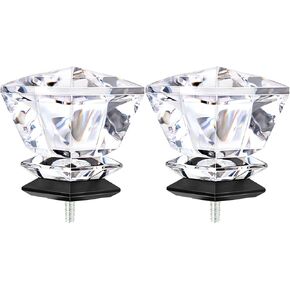 قطع نهائية بديلة من الأكريليك من KAMANINA لقضبان الستائر مقاس 1 بوصة، وقضبان ستائر برغي قياسية M6، ذهبي شامبانيا، قطعتان in Kuwait