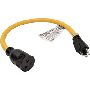 Parkworld NEMA 5-20 Extension Cord 5-20P to 5-20R (T Blade Female Also for 5-15R Adapter) 125V, 20A, 2500W (16FT)