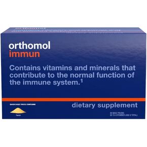 Orthomol Immun Pro, Immune Support Supplement, 30-Day Supply, Vitamins A, B, C, D, E, Zinc, Iodine