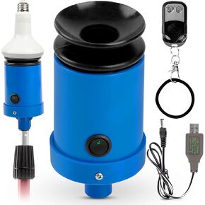 Light Bulb Changer for High Ceilings, Vacuum Operated (Pole Not Included!)