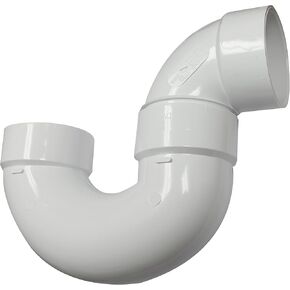 Canplas 193203 PVC DWV P Trap SW HXH, 3-Inch, White