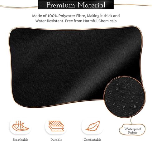Pack of 2 Apron, 100% Waterproof Professional Apron, Heavy Duty Breathable, Large Straps and Large Pockets. in Saudi Arabia