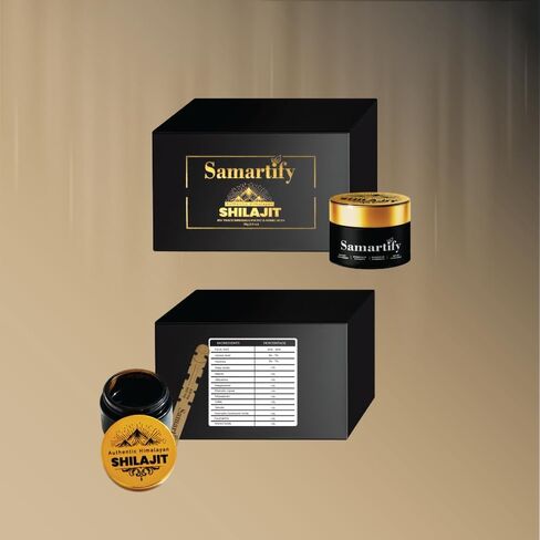 Pure Himalayan Organic Shilajit Resin - Enhanced Support Shilajit Supplement for Men and Women, Authentic Shilajit Extract in Saudi Arabia