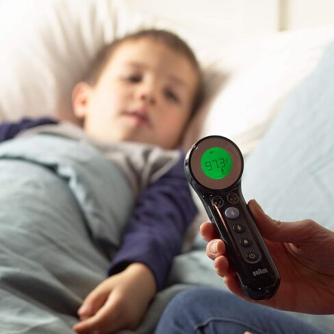 Braun No Touch and Forehead Thermometer - Touchless Thermometer for Adults, Babies, Toddlers and Kids – Fast, Reliable, and Accurate Results in Saudi Arabia