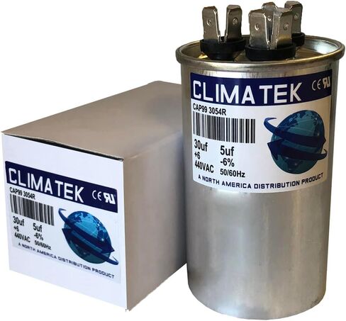 ClimaTek Round Capacitor - fits Coleman # 024-24778-700 S1-02424778700 | 30/5 uf MFD 370/440 Volt VAC in Saudi Arabia