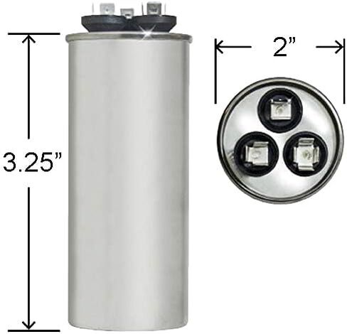 ClimaTek Round Capacitor - fits Coleman # 024-24778-700 S1-02424778700 | 30/5 uf MFD 370/440 Volt VAC in Saudi Arabia