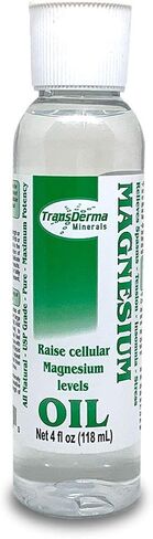 Magnesium Oil 4oz - Pure and Potent Magnesium Supplement for Skin Health - Pure Liquid Magnesium Chloride Hexahydrate Made With Ancient Minerals Magnesium, Fast Absorbing in Saudi Arabia