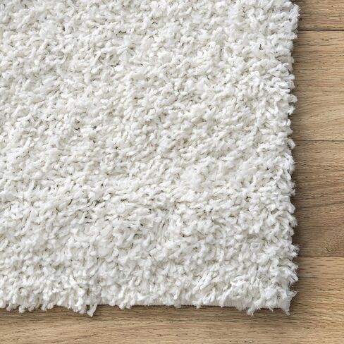 nuLOOM Arden Homely Shag Area Rug, 5x8, White in Saudi Arabia