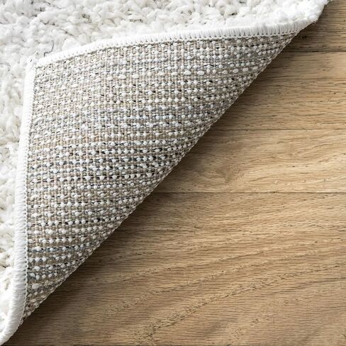 nuLOOM Arden Homely Shag Area Rug, 5x8, White in Saudi Arabia