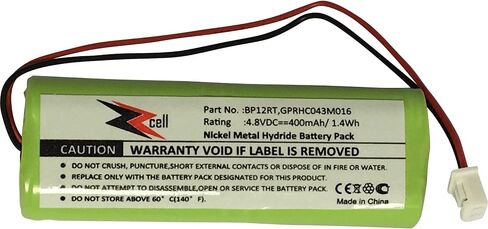 ZZcell 2-Pack Battery for Dogtra Transmitter BP12RT, 175NCP, 200NC, 200NCP, 202NCP, 280NCP, 282NCP, 1900NCP, 1902NCP, 300M, 302M, 7000M, 7002M, 7100H, 7102H, 7100, 7102, 1100NC, 2000B, 2000200NC in Saudi Arabia