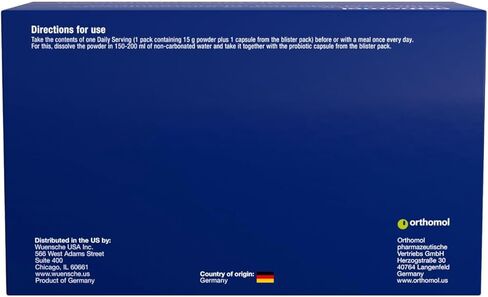 Orthomol Immun Pro، مكمل دعم المناعة، كمية كافية لمدة 30 يومًا، فيتامينات أ، ب، ج، د، هـ، الزنك، اليود in Kuwait
