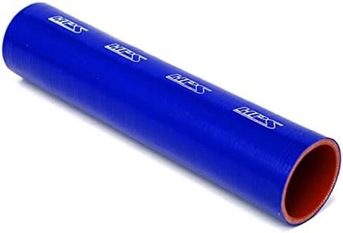 HPS 3.5" ID, 12" Length, Silicone Coupler Tube Hose, High Temp 4-Ply Reinforced, 40 Psi Max. Pressure, 350F Max. Temperature, ST-81120-BLK, Silicone, Black in Kuwait